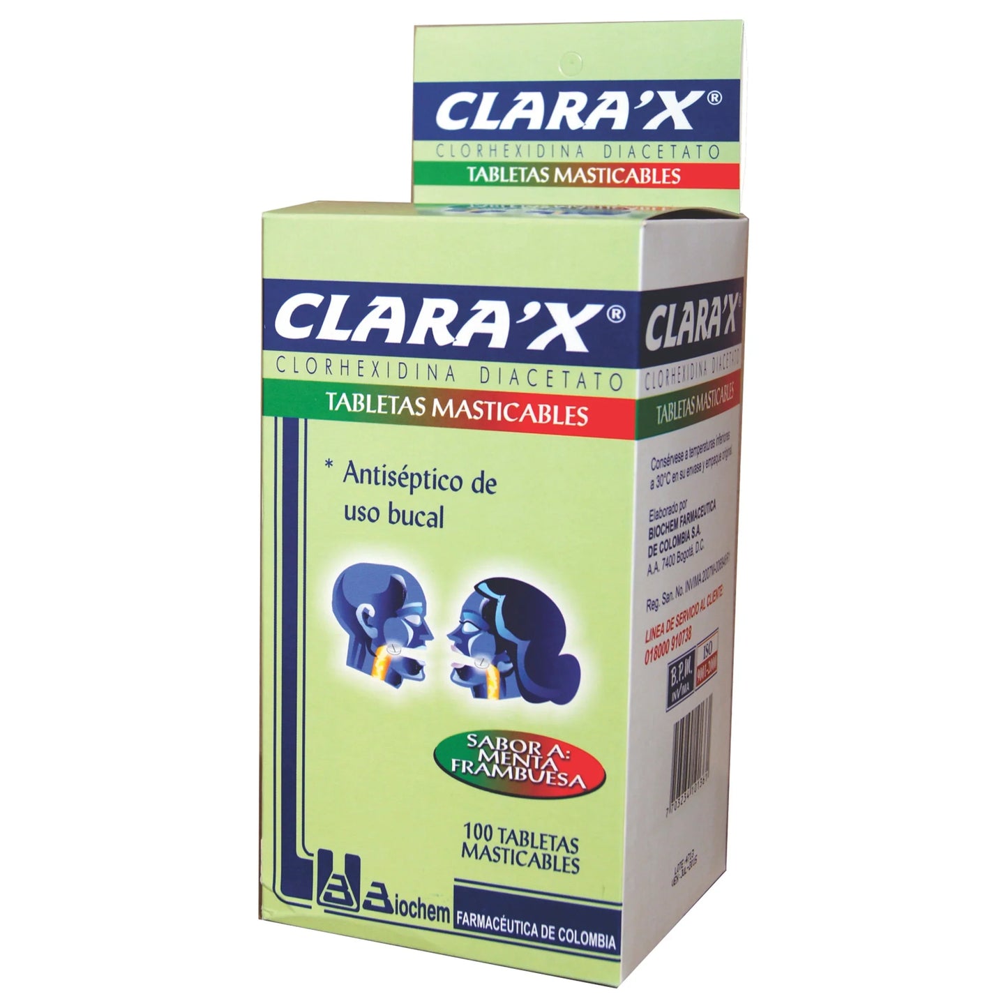 Clarax Tabletas Masticables X 100 Men.fr