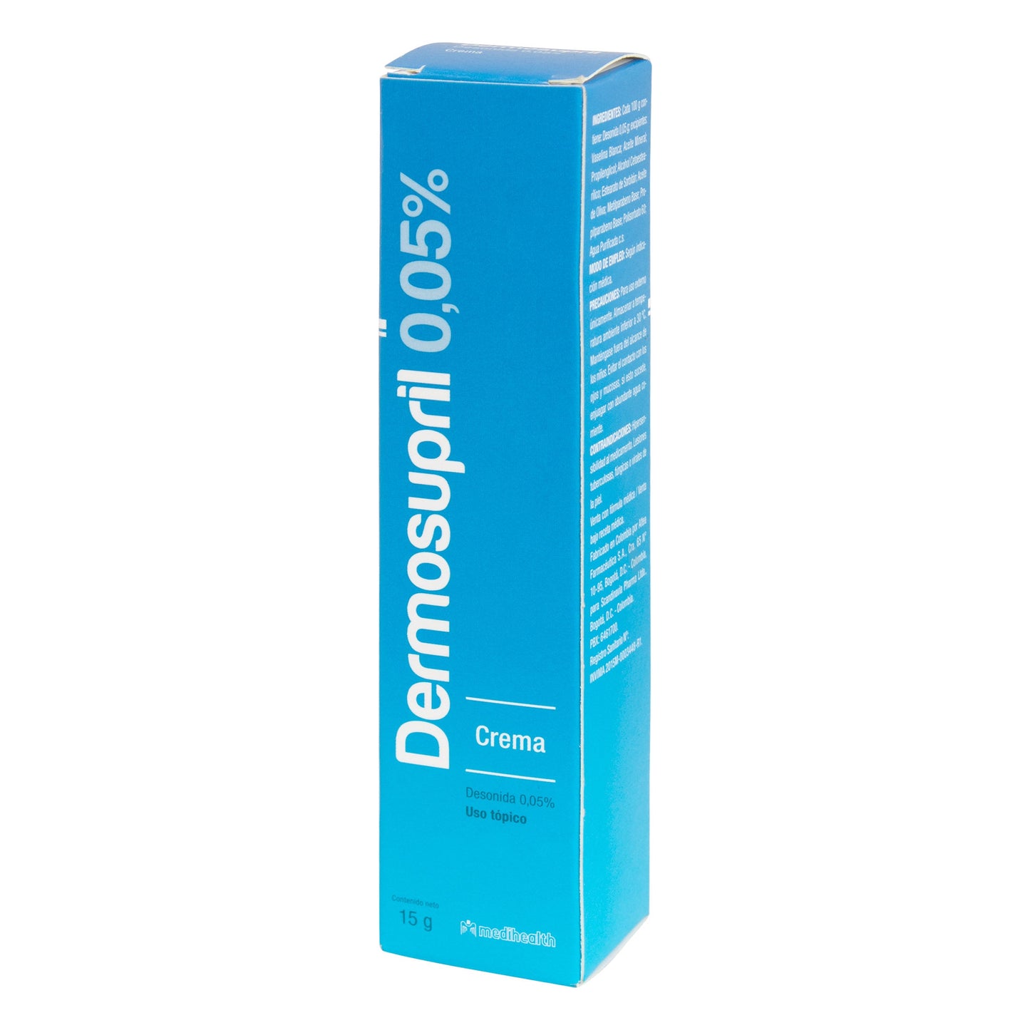 Dermosupril 0.05% Crema 15 gr