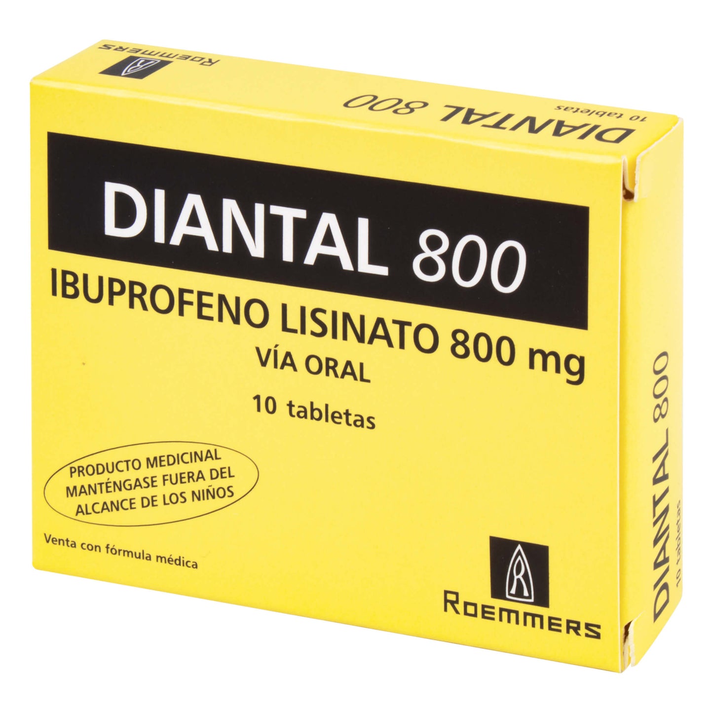 Diantal 800 mg 10 Tabletas