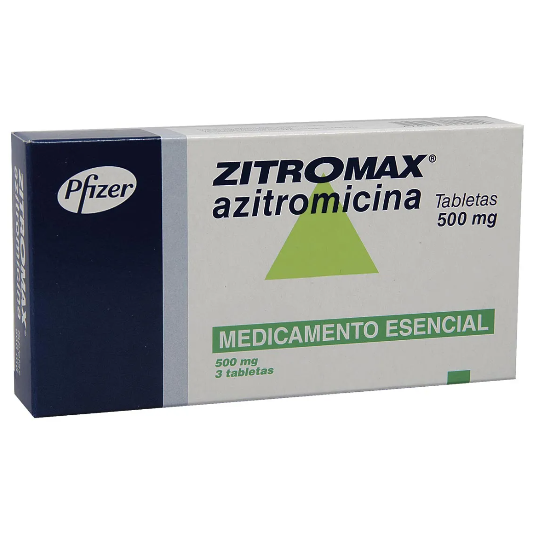 Zitromax 500 mg 3 Tabletas (m) (a)