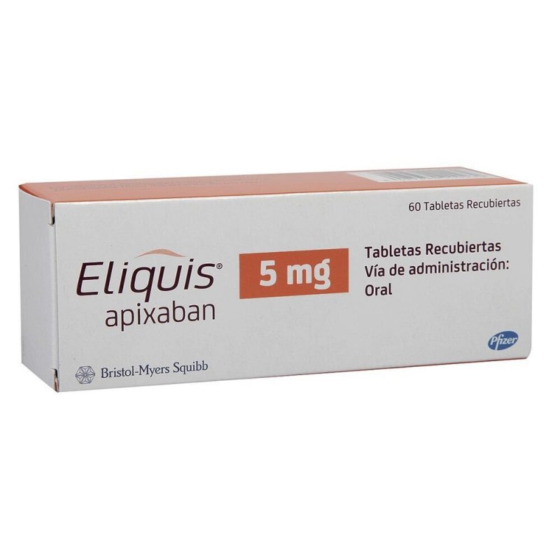Eliquis 5 mg 60 Tabletas