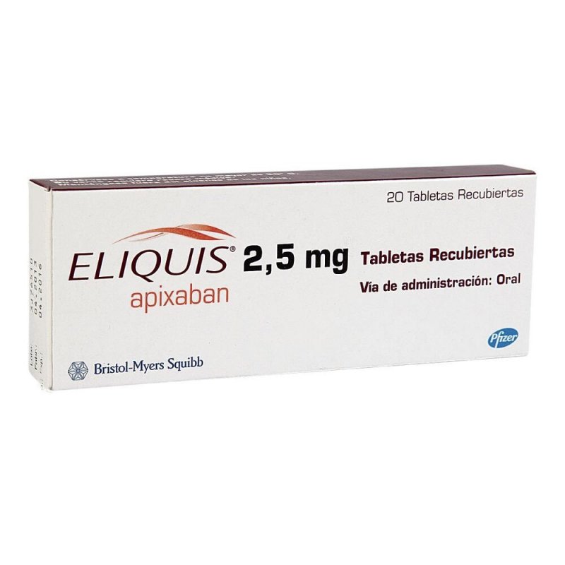 Eliquis 2.5 mg 20 Tbs(a)(3%+)(pae)