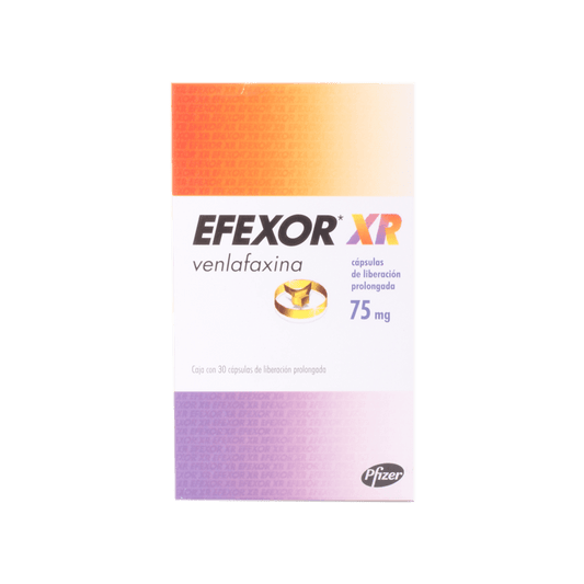 Efexor Xr 75 mg 30 Cápsulas (m) (a)(pb)