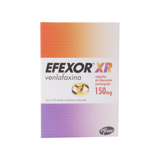 Efexor Xr 150m 30cap Venlafaxina