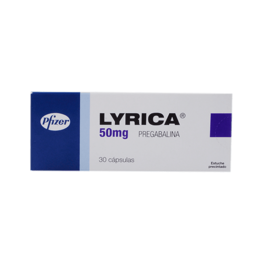 Lyrica 50 mg 30 Cápsulas (p)27239