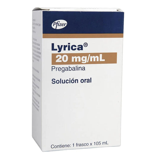 Lyrica Solución.20 mg 105ml(m)38136(3%+)(pae)