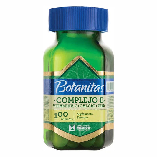 Complejo B BotellaANITAS Calcio Zinc 100 Tbs