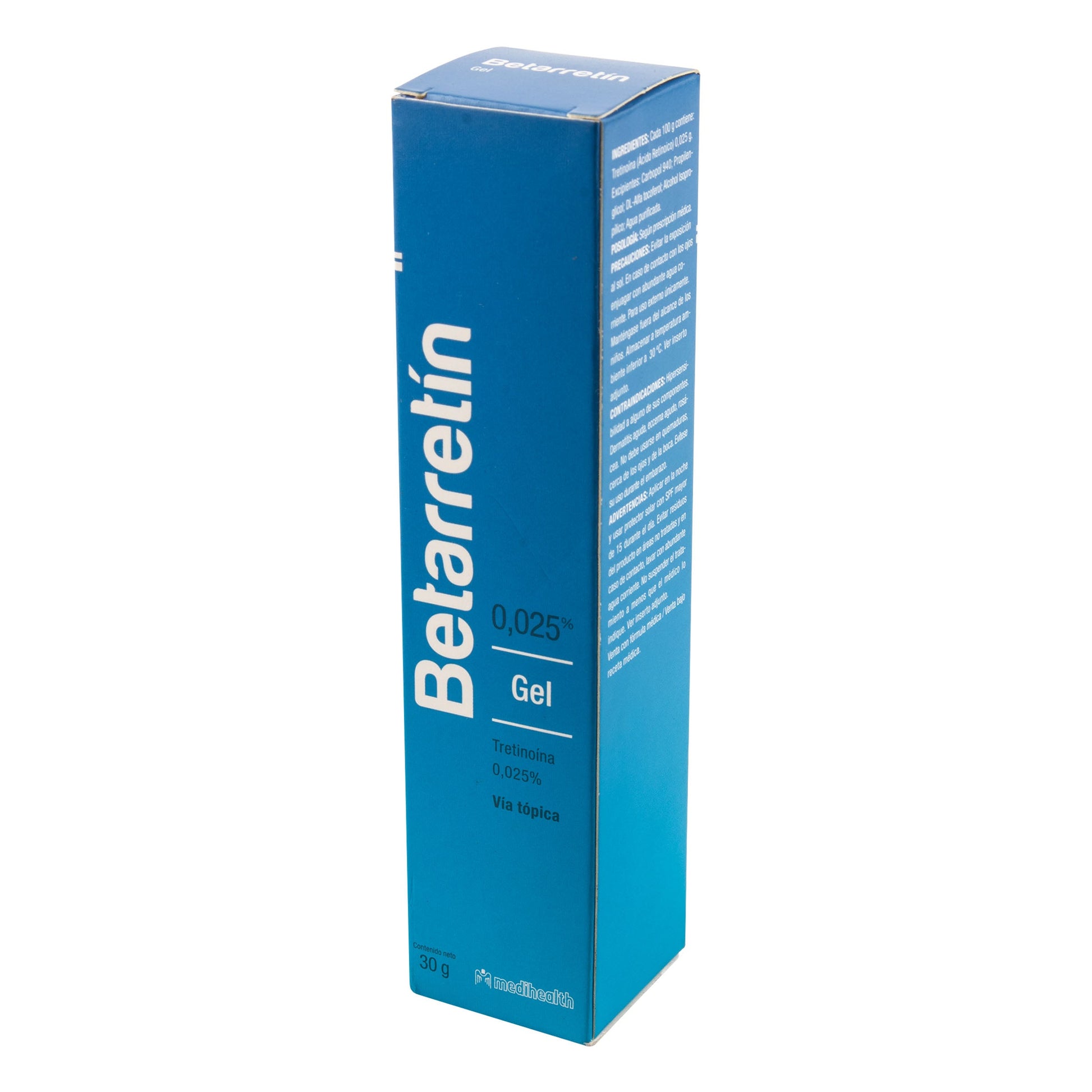 Betarretin 0.025% Gel 30 gr