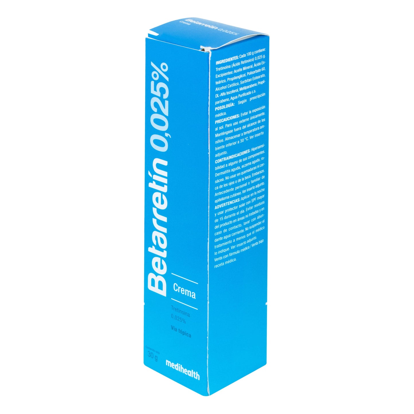 Betarretin 0.25% Crema 30 gr
