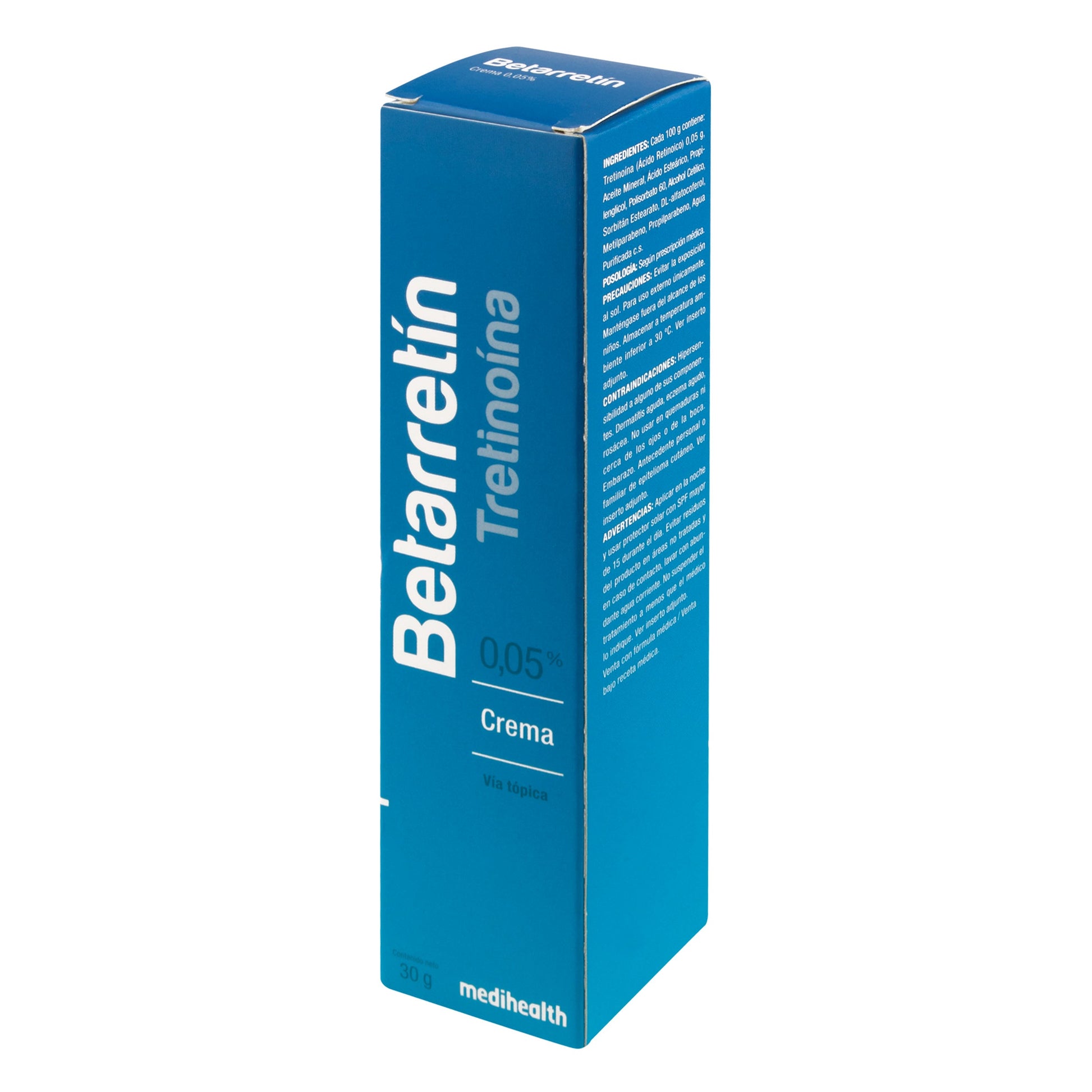 Betarretin 0.05% Crema 30 gr