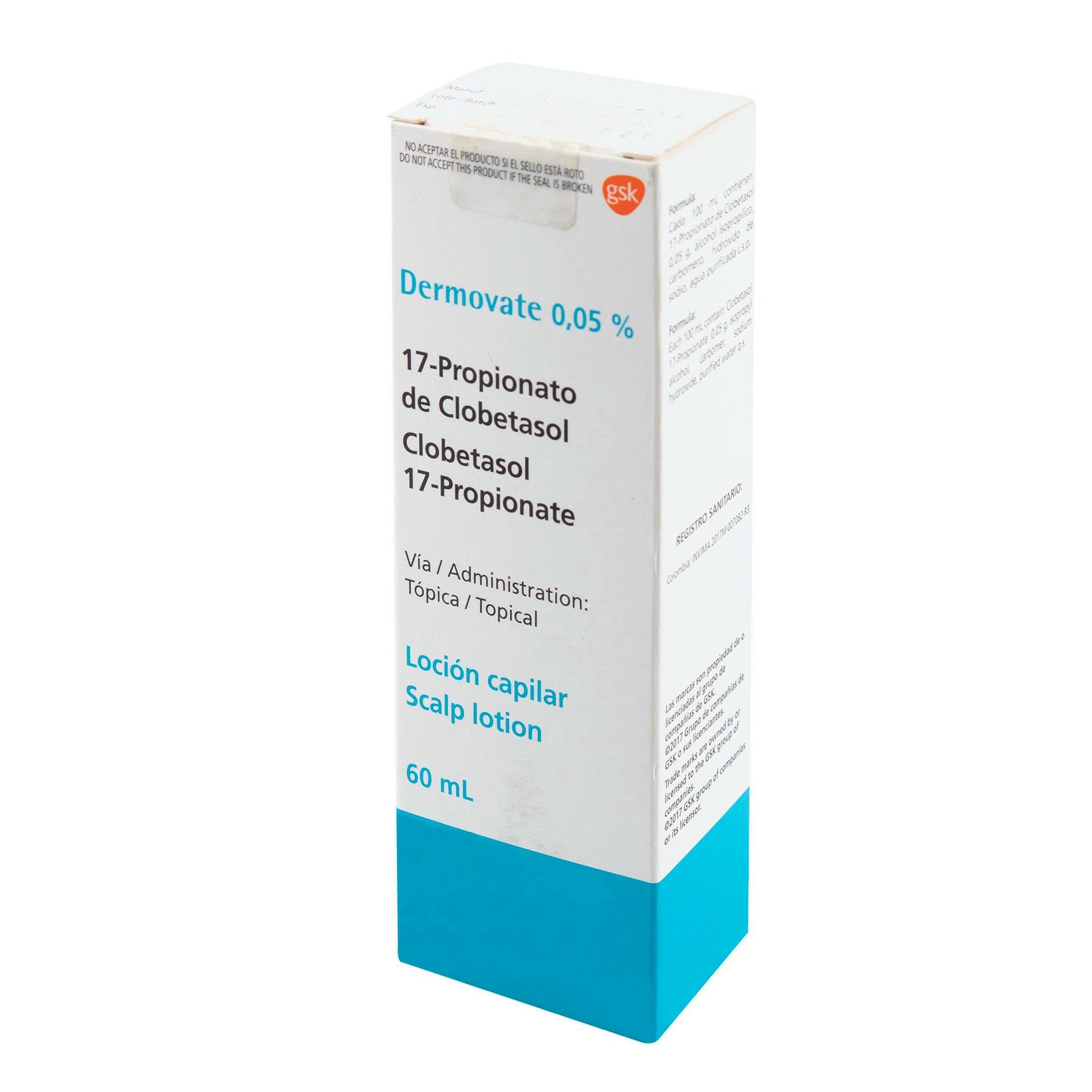 Dermovate Loción CápsulaILAR 60 ml