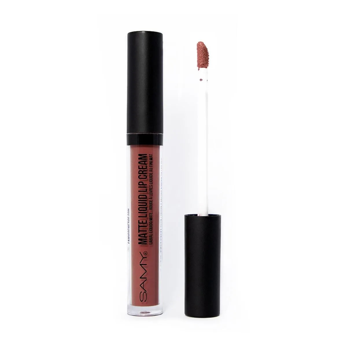 Labial Liquido Mate Samy  03. Brown Sugar