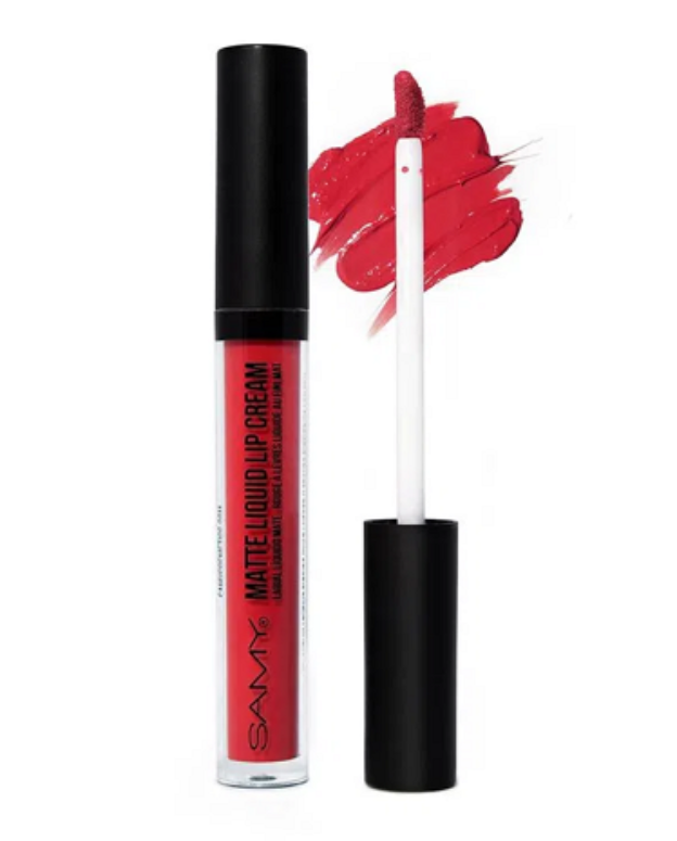 Labial Líquido Mate Samy 06 Red Velvet