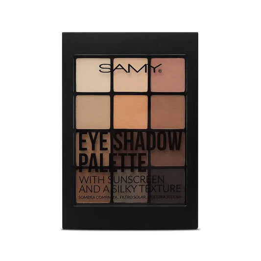 Paleta 12 Sombras Compactas Samy 01 N