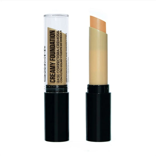 Base Correctora Cremosa En Barra Samy 06. Naranja