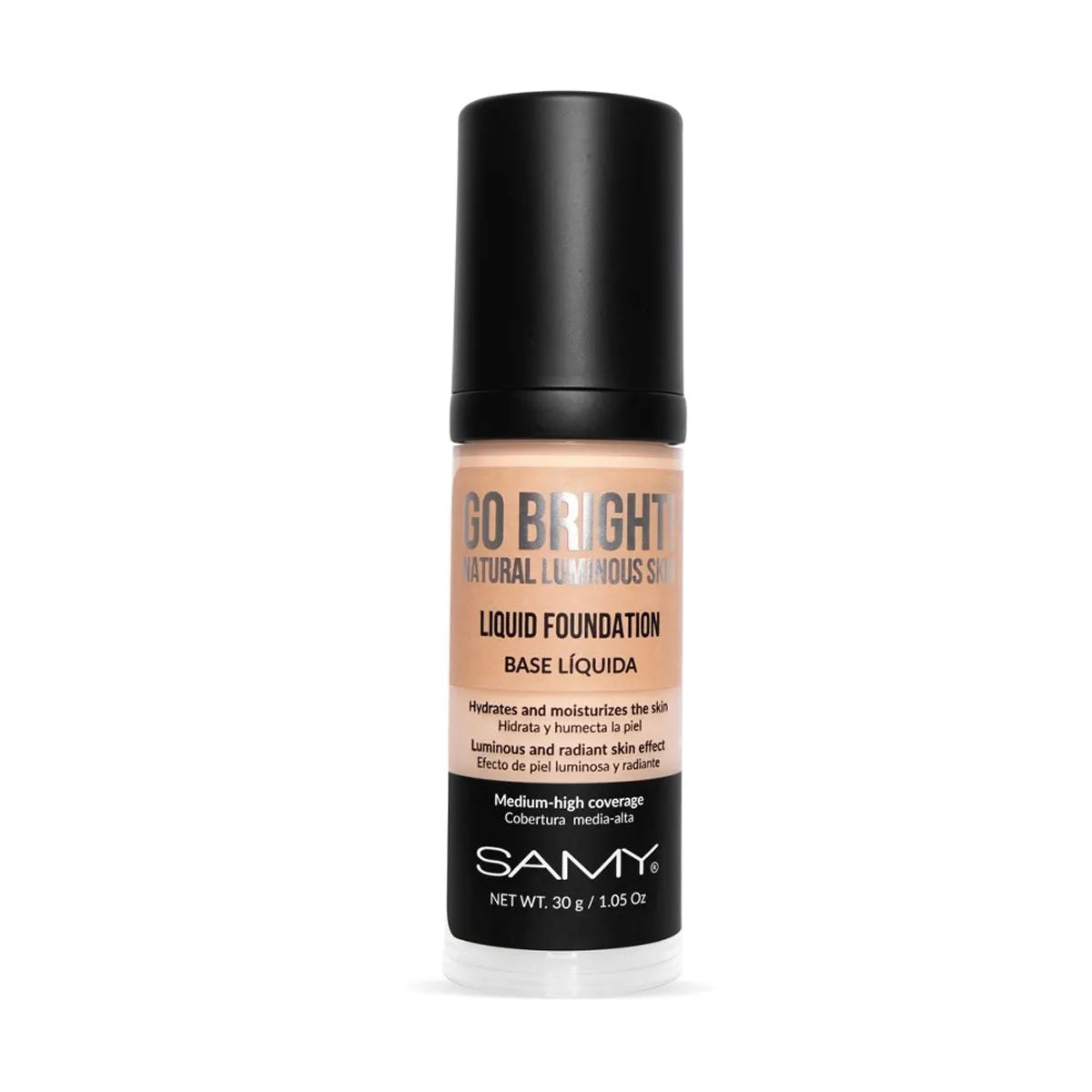 Base Líquida Go Bright 30 Gramos Samy 1.0 Light
