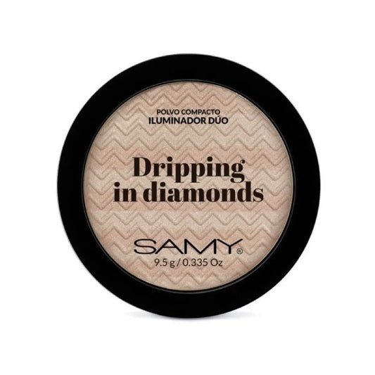 Polvo Compacto Iluminador Dripping In Gold
