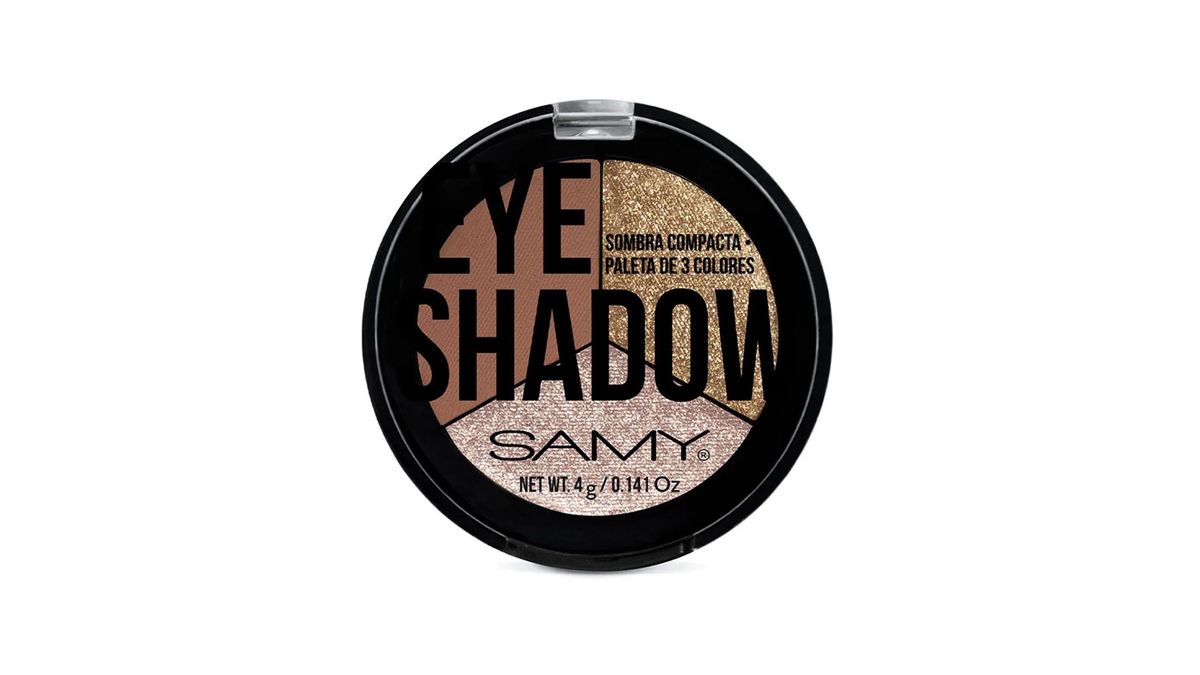 Sombra Compacta Trío Samy 22 Nude Glam