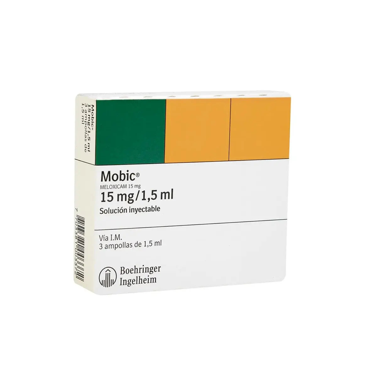 Mobic 15 mg 1.5 ml 3 Ampollas