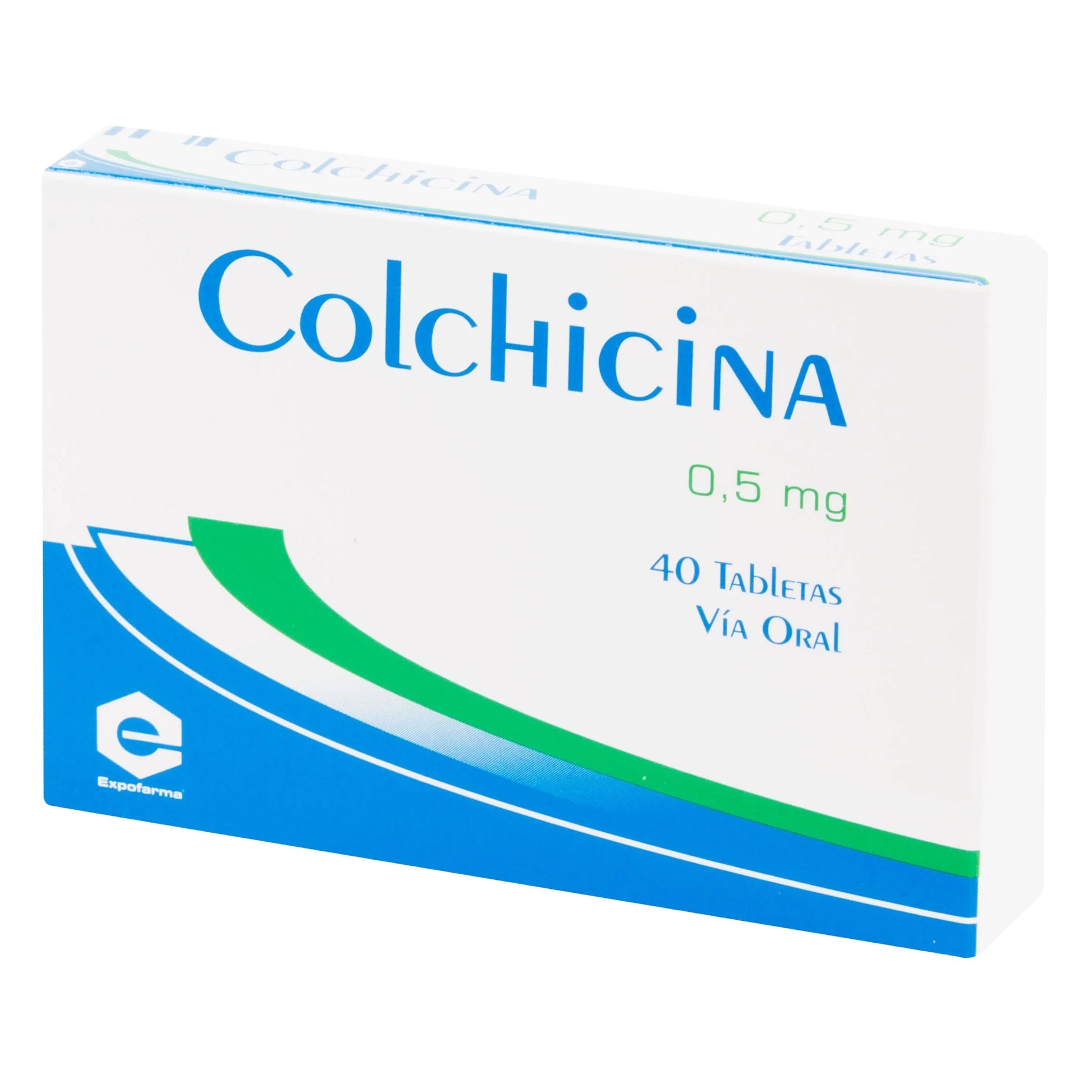 Colchicina 0.5 mg 40 Tabletas Ex