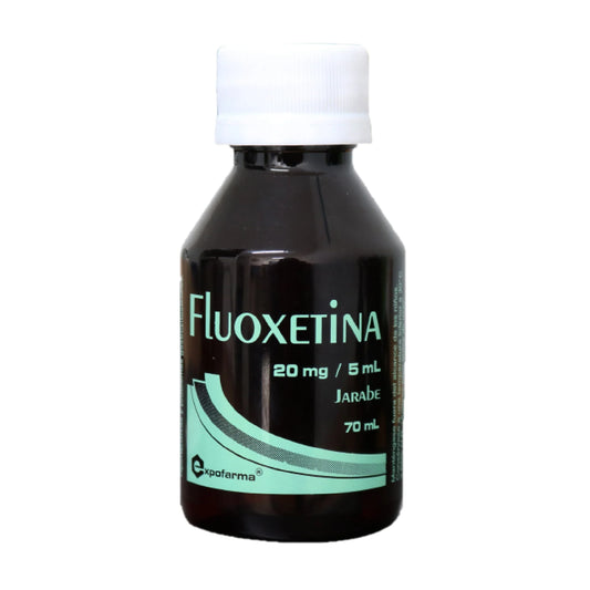 Fluoxetina 20 mg/5ML Jarabe 70 ml Ex
