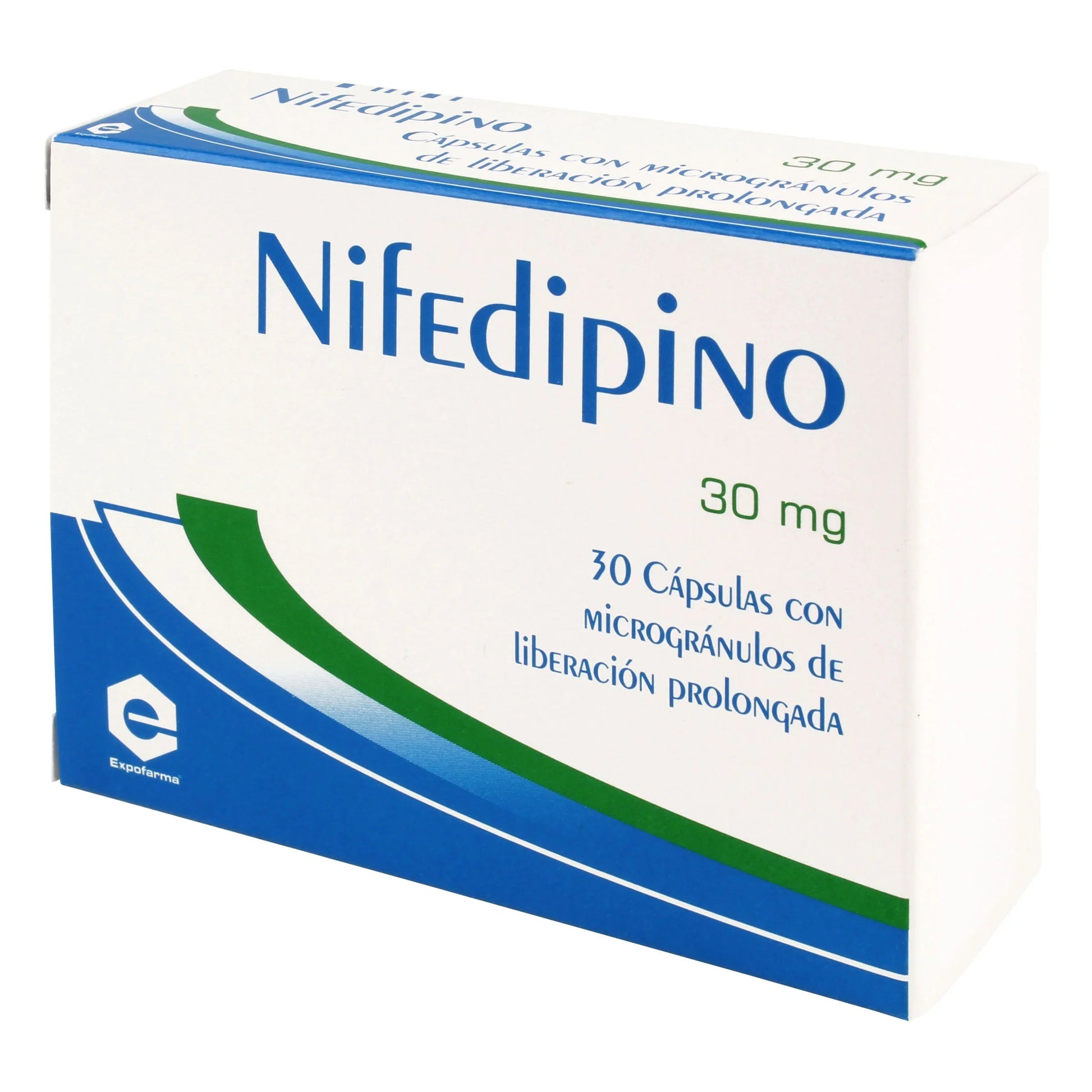 Nifedipino 30mg 30capsulas Ex