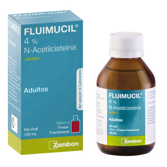 Fluimucil Jarabe 4% 120 ml