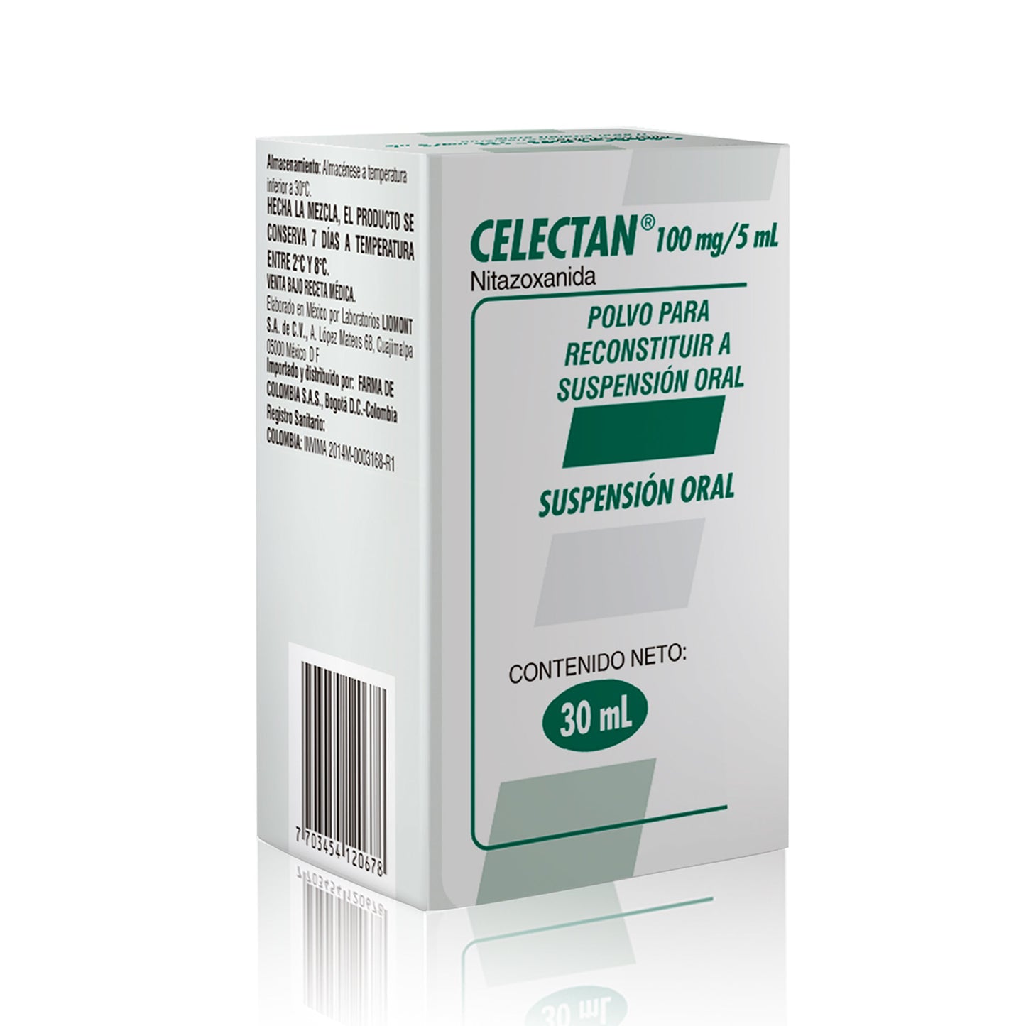 Celectan 100/5 mg Suspensión.30 ml (3%+)