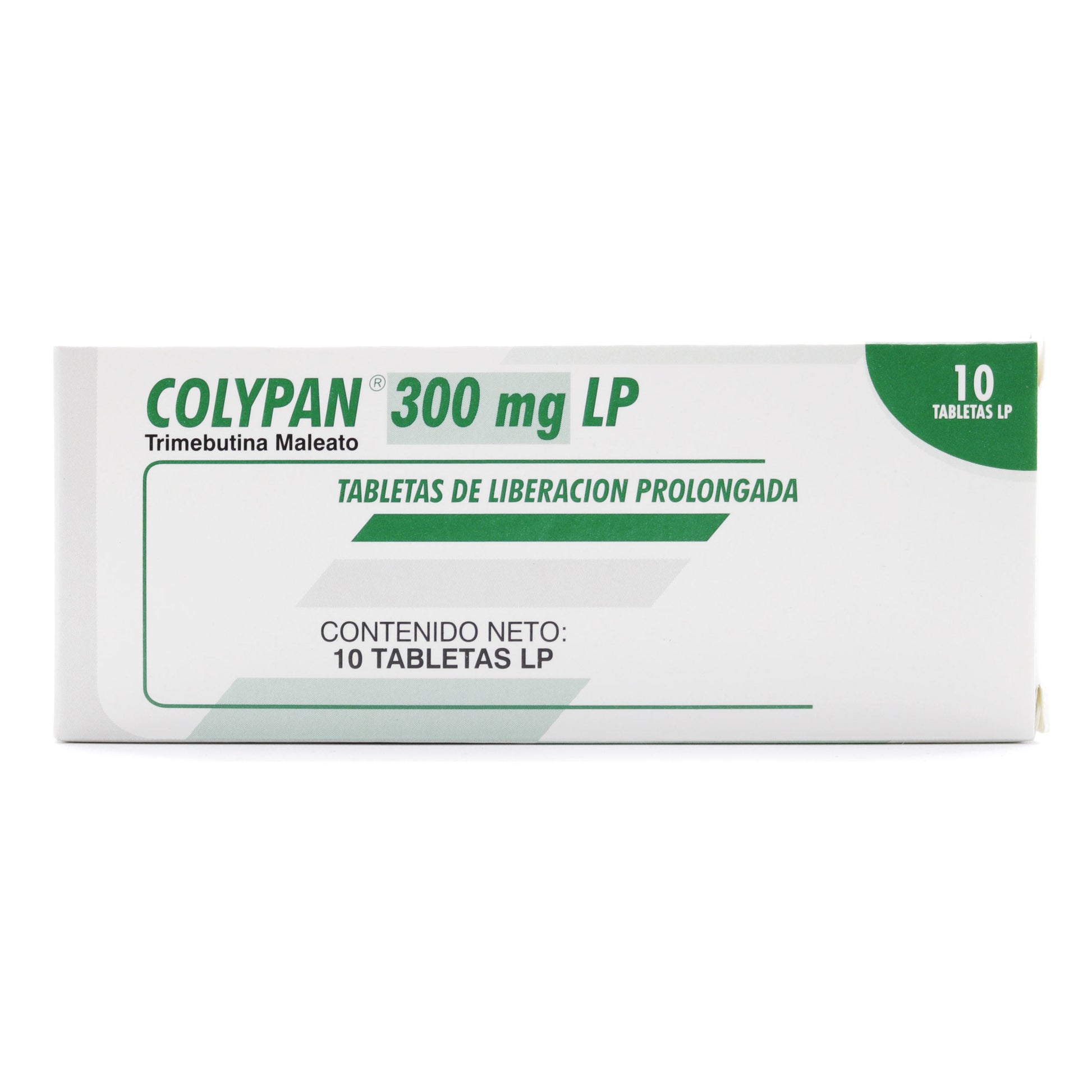 Colypan 300 mg 10 Tabletas