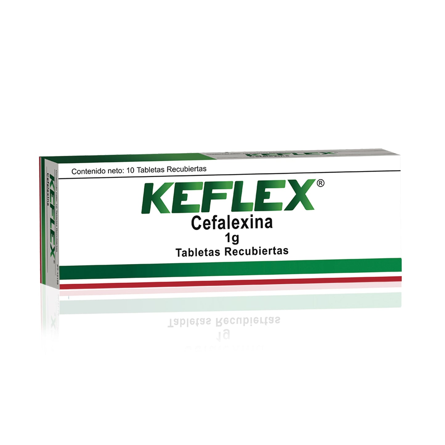 Keflex 1 gr 10 Tabletas (m) (a)