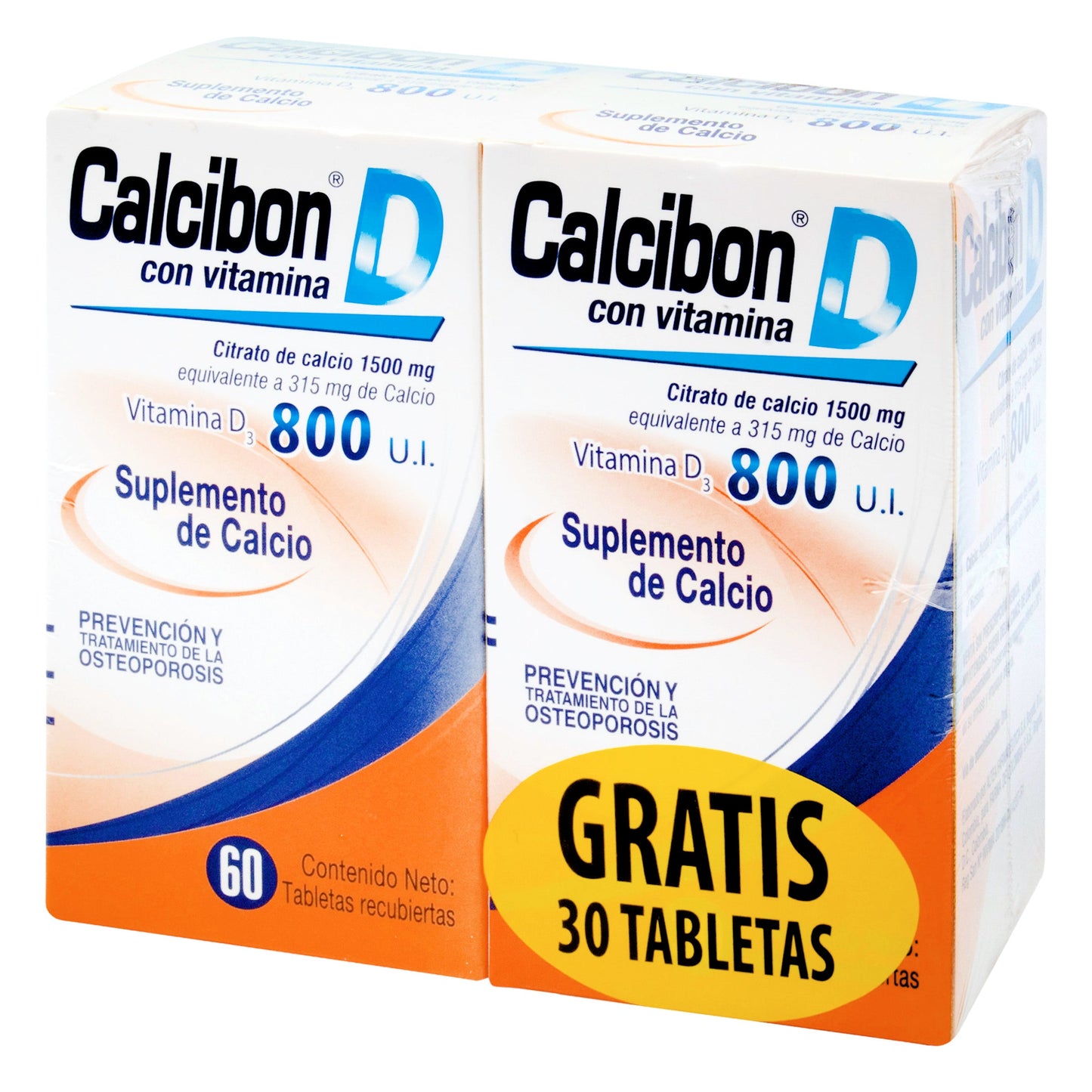 CalcioIBON D 800 UI 60 Tbs grATIS 30 Tbs