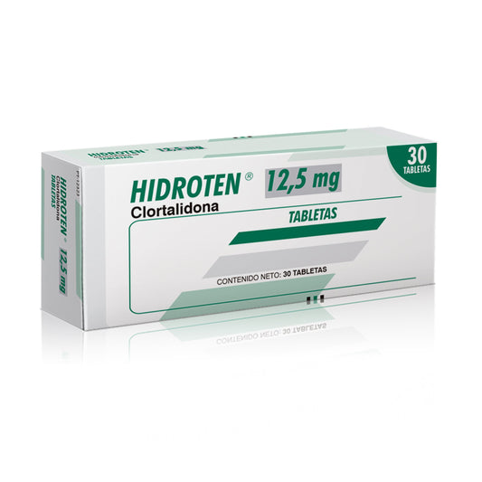 Hidroten 12.5 mg 30tabletas