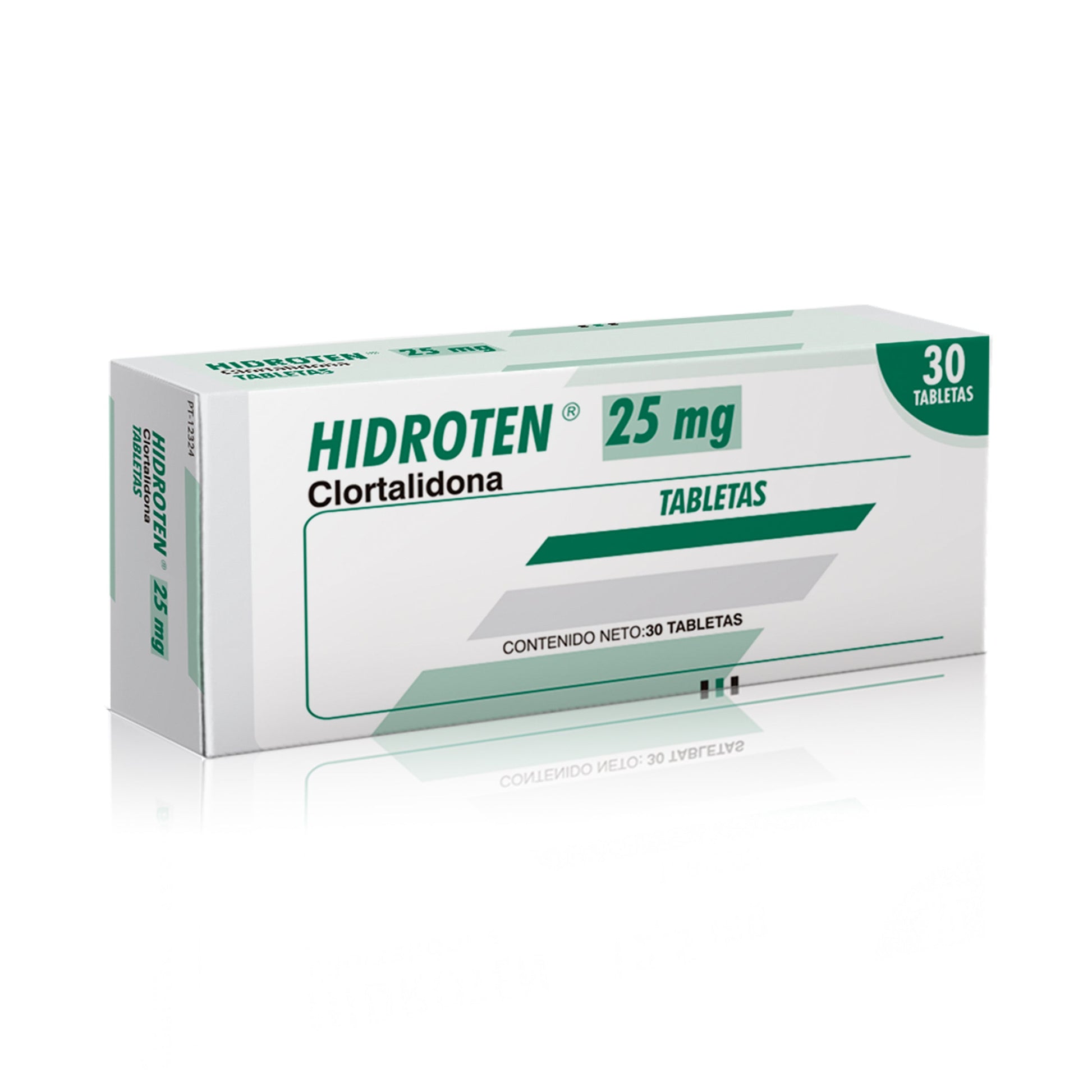 Hidroten 25 mg 30tabletas(3%+)