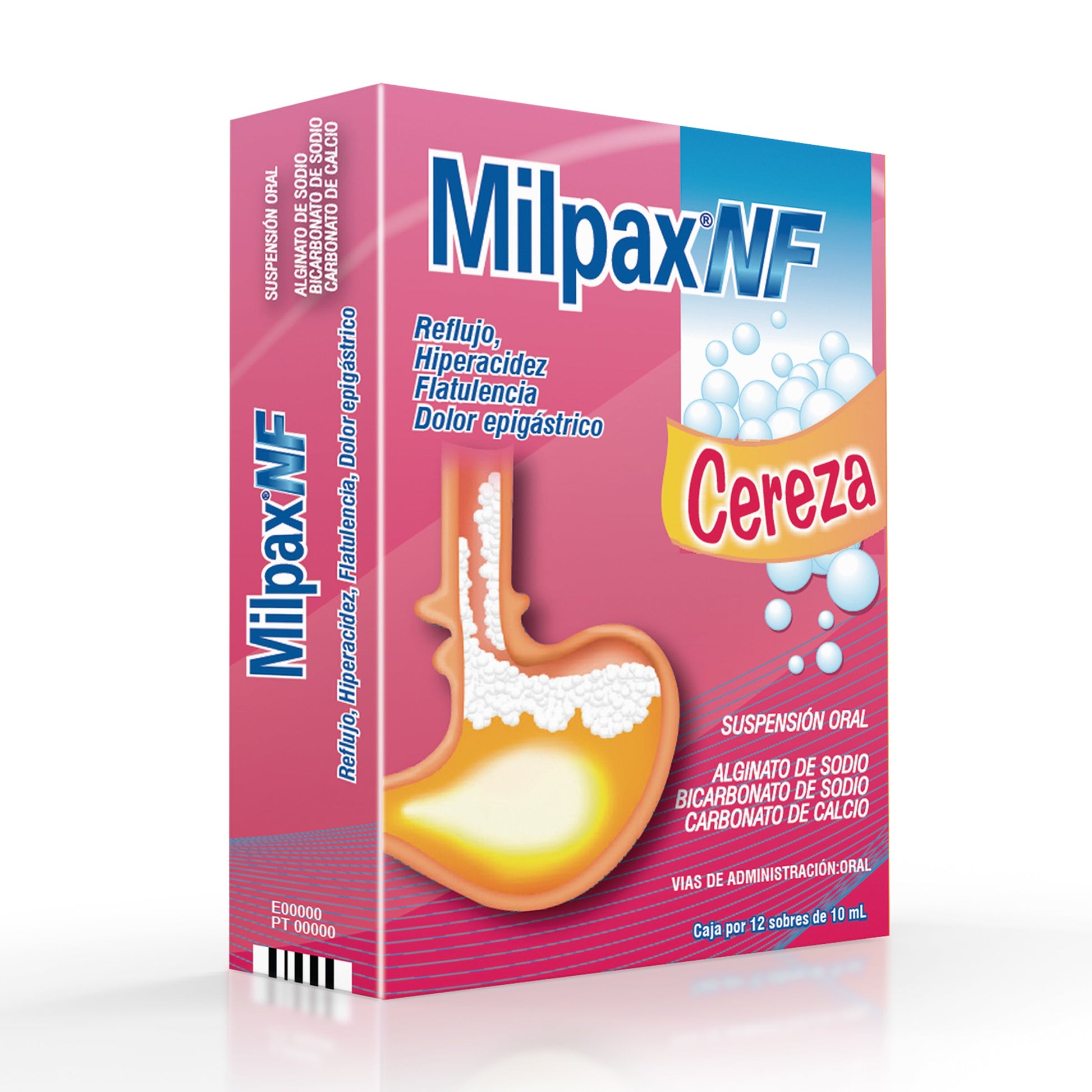 Milpax Nf Cereza Sachet 10 ml 12 Sbs