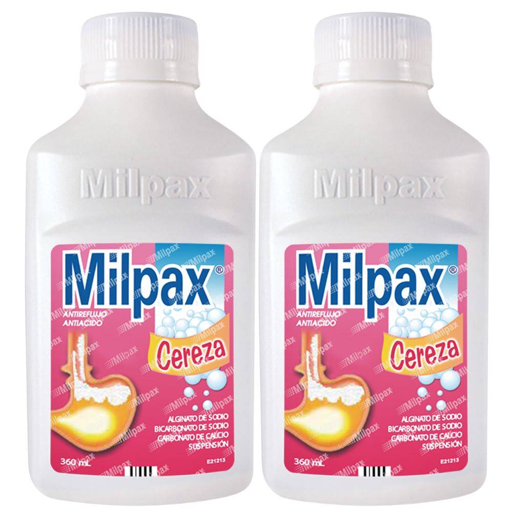 Milpax Cereza Suspensión 360 ml Ofe 2x1