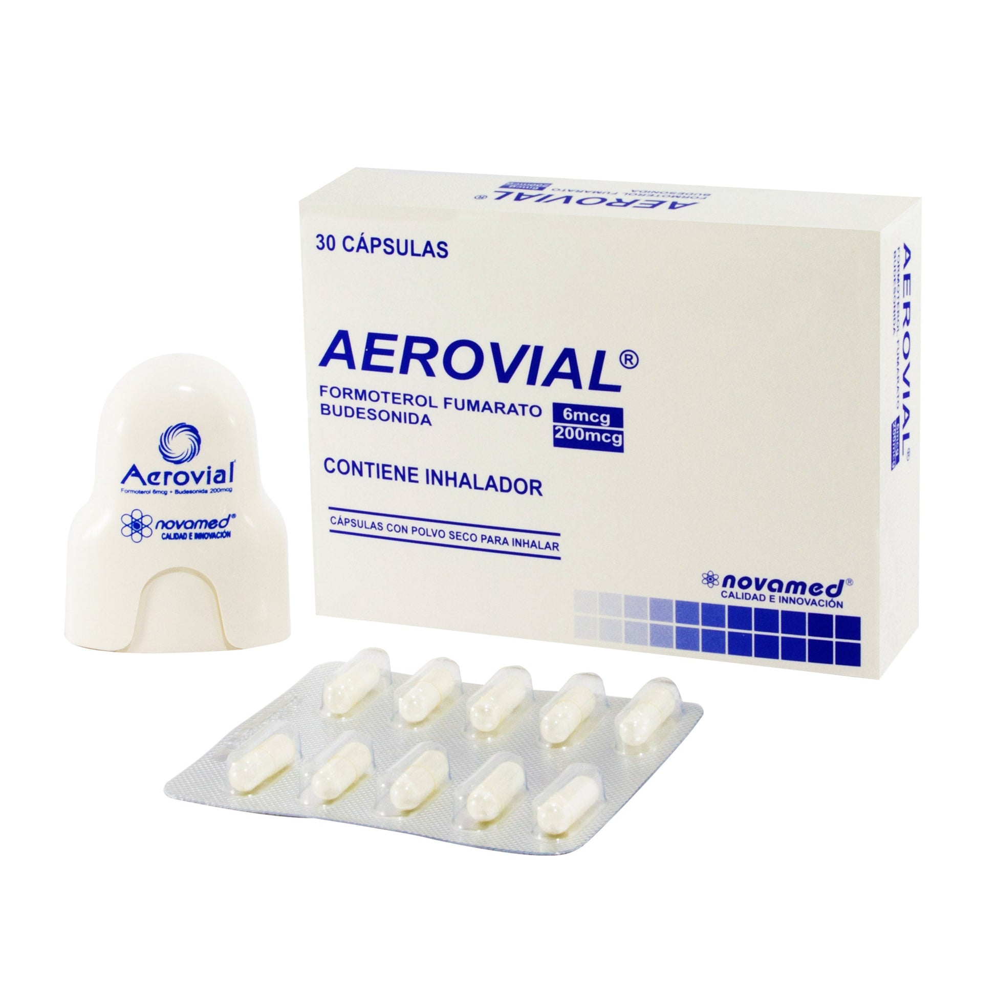 AerosolVIAL 200 mcg 30 Cápsula.C.INHALADOR