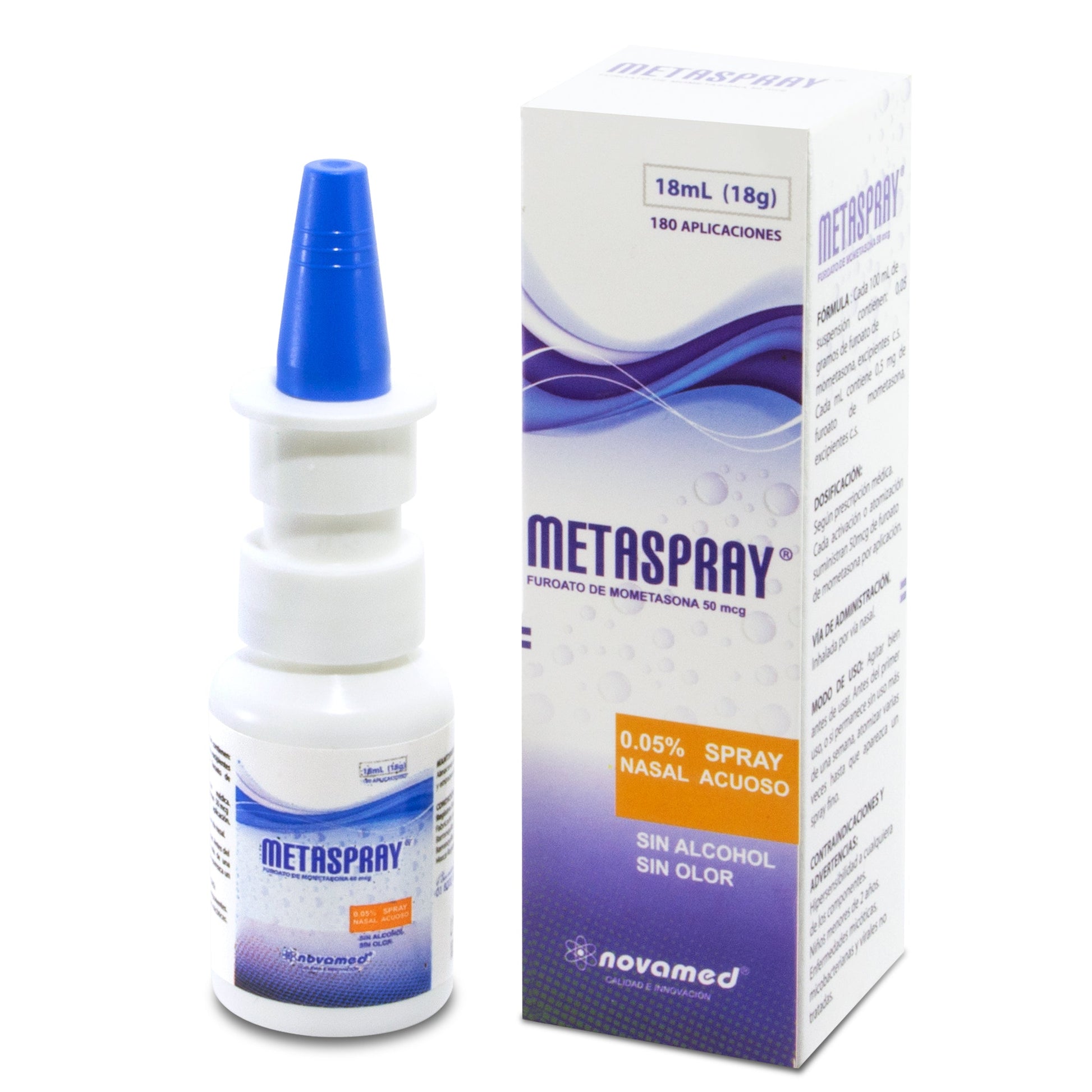 Metaspray 18 gr 180 Dosis (3%+)(pae)
