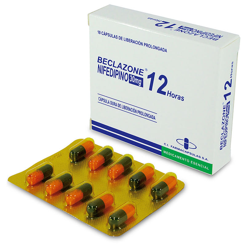Beclazone 30 mg 10 Cápsulas