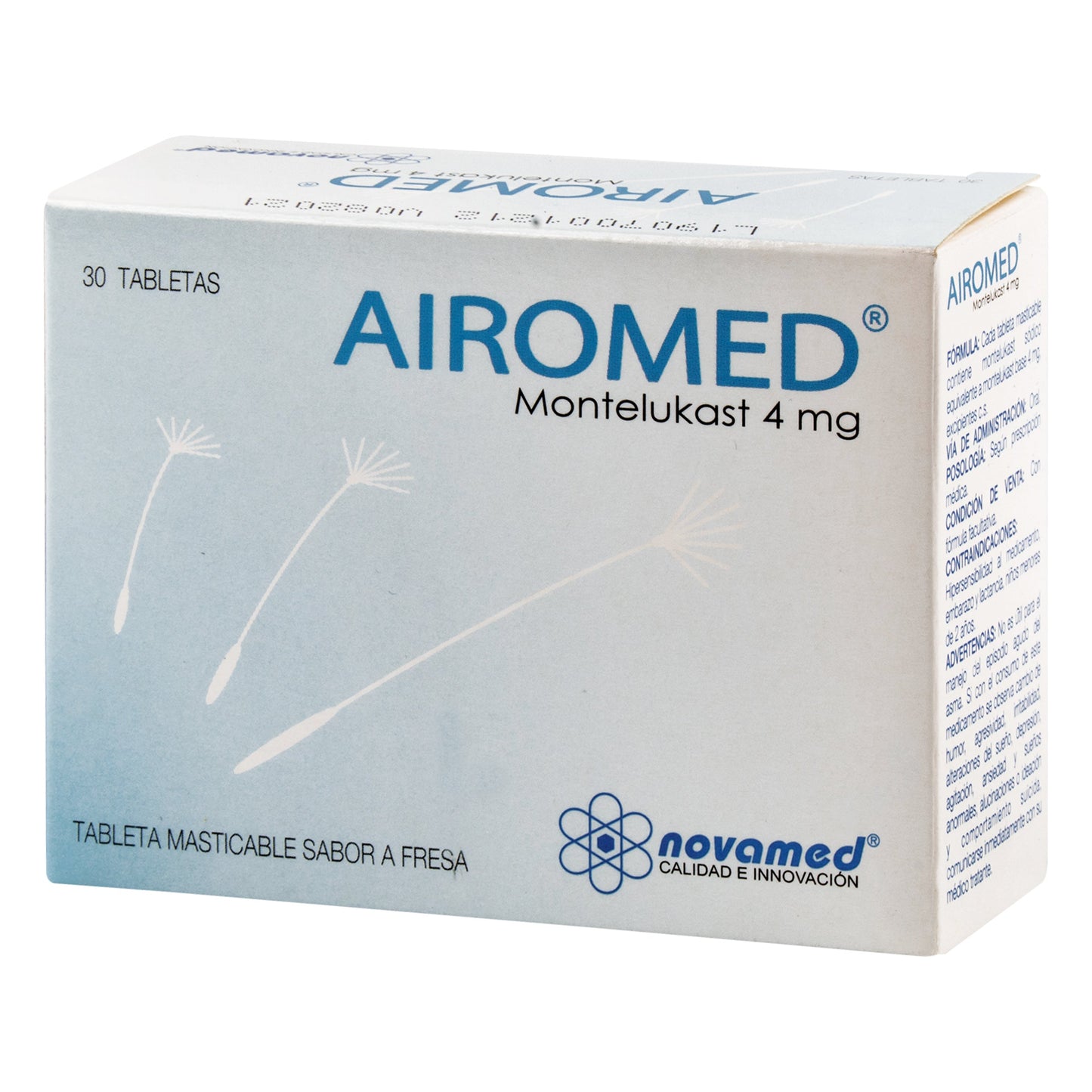 Airomed 4 mg 30 Tabletas