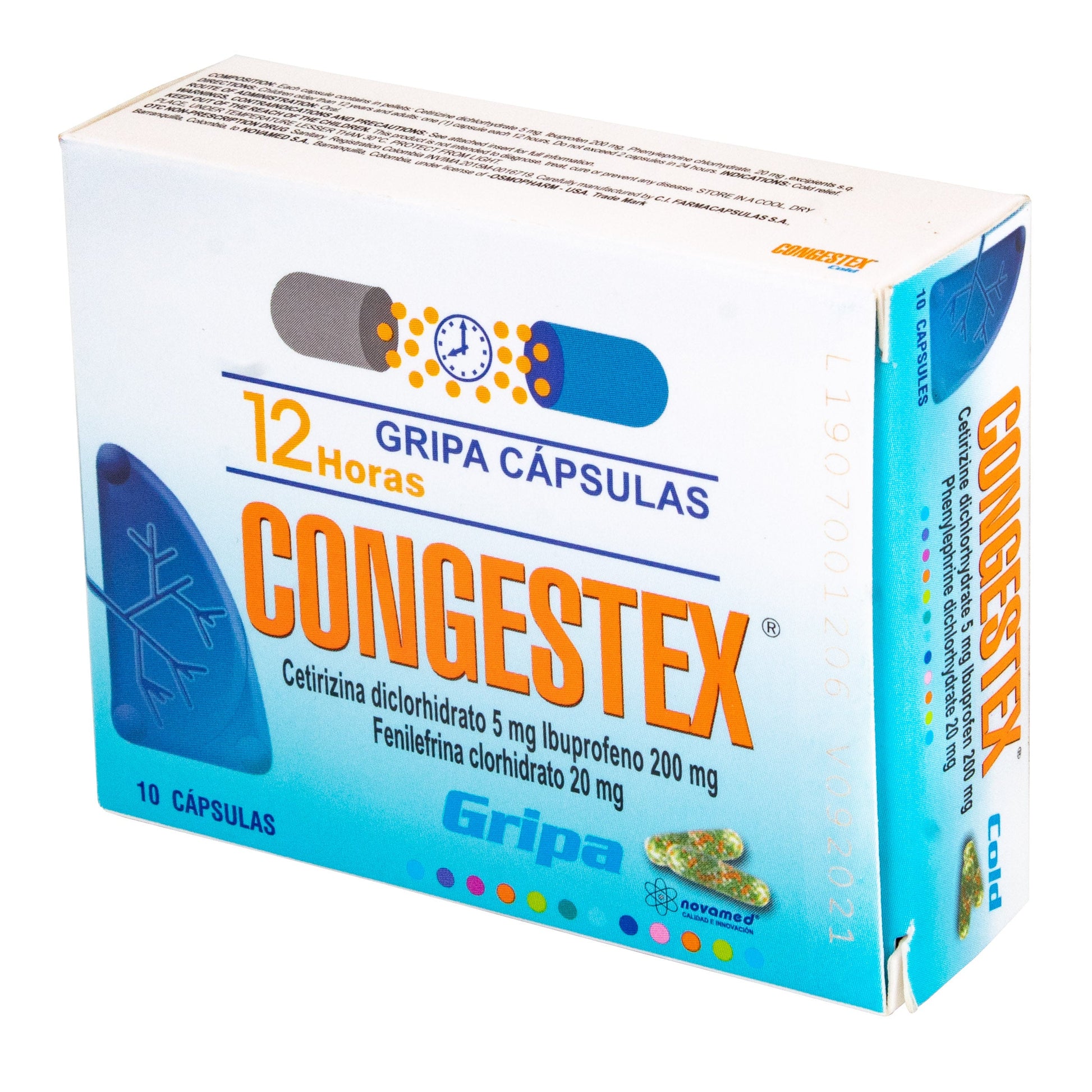 Congestex 10 Cápsulas