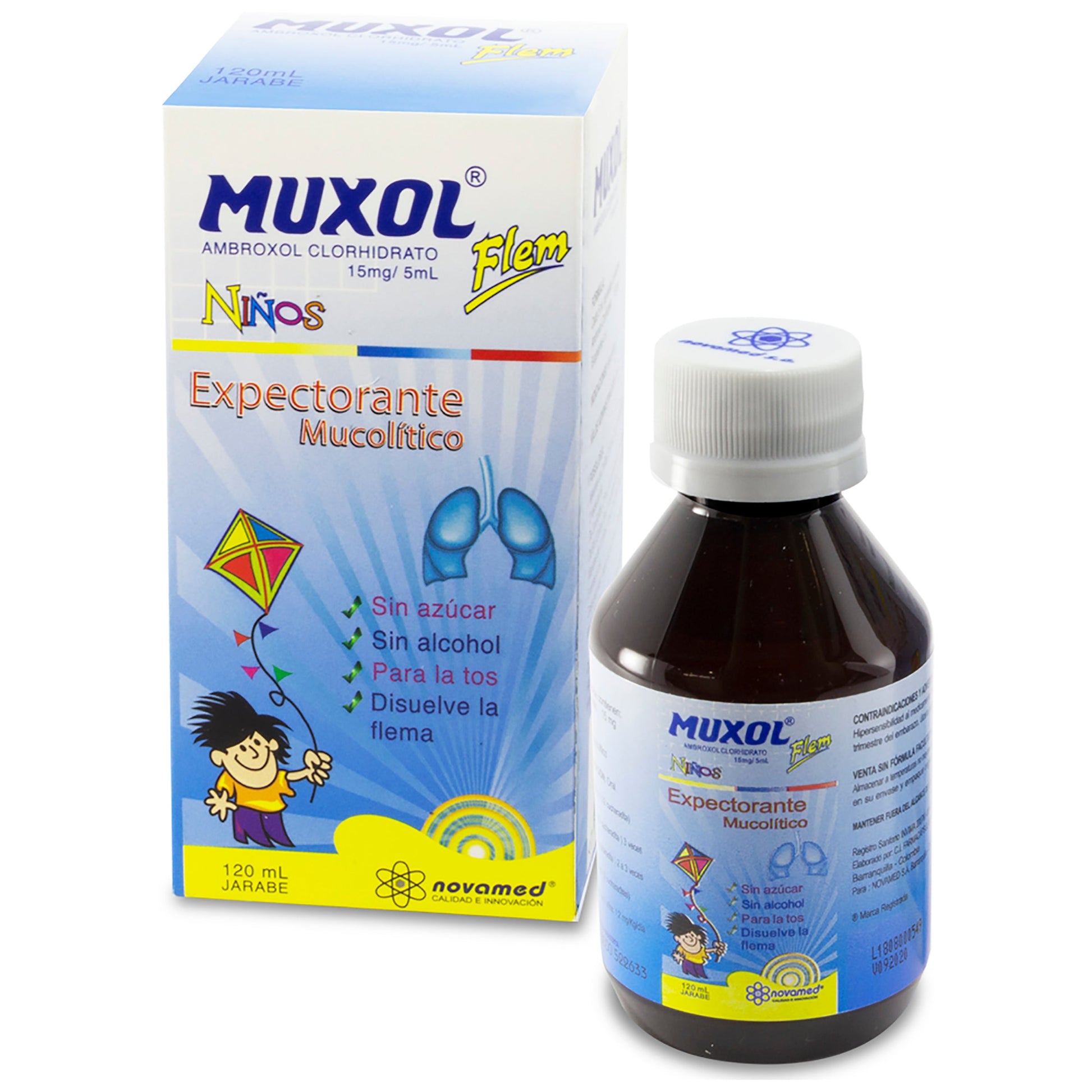 Muxol Flem Ninos Jarabe 120 ml