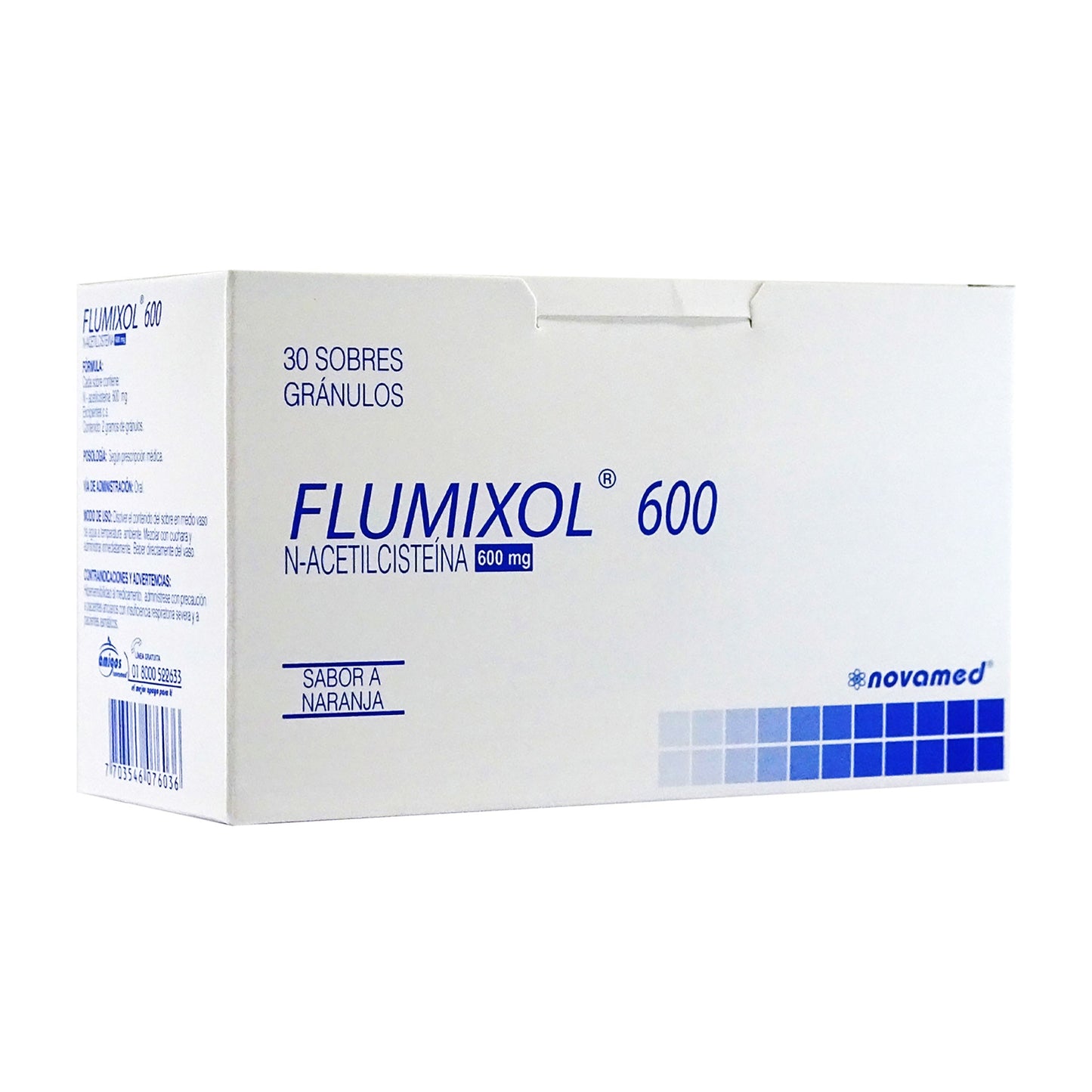 Flumixol 600 mg 30 Sobres