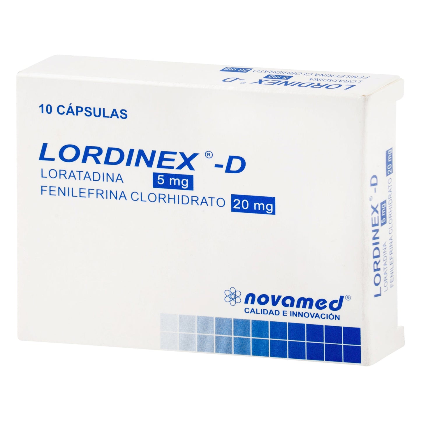Lordinex D 10 Cápsulas