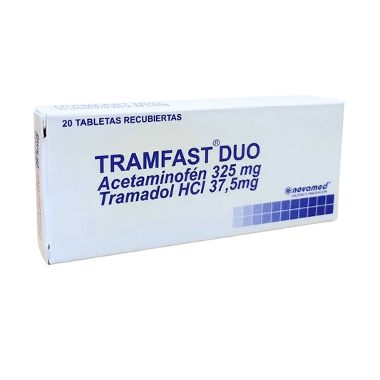 Tramfast Duo Tramadol / Acetaminofen 20 TAB