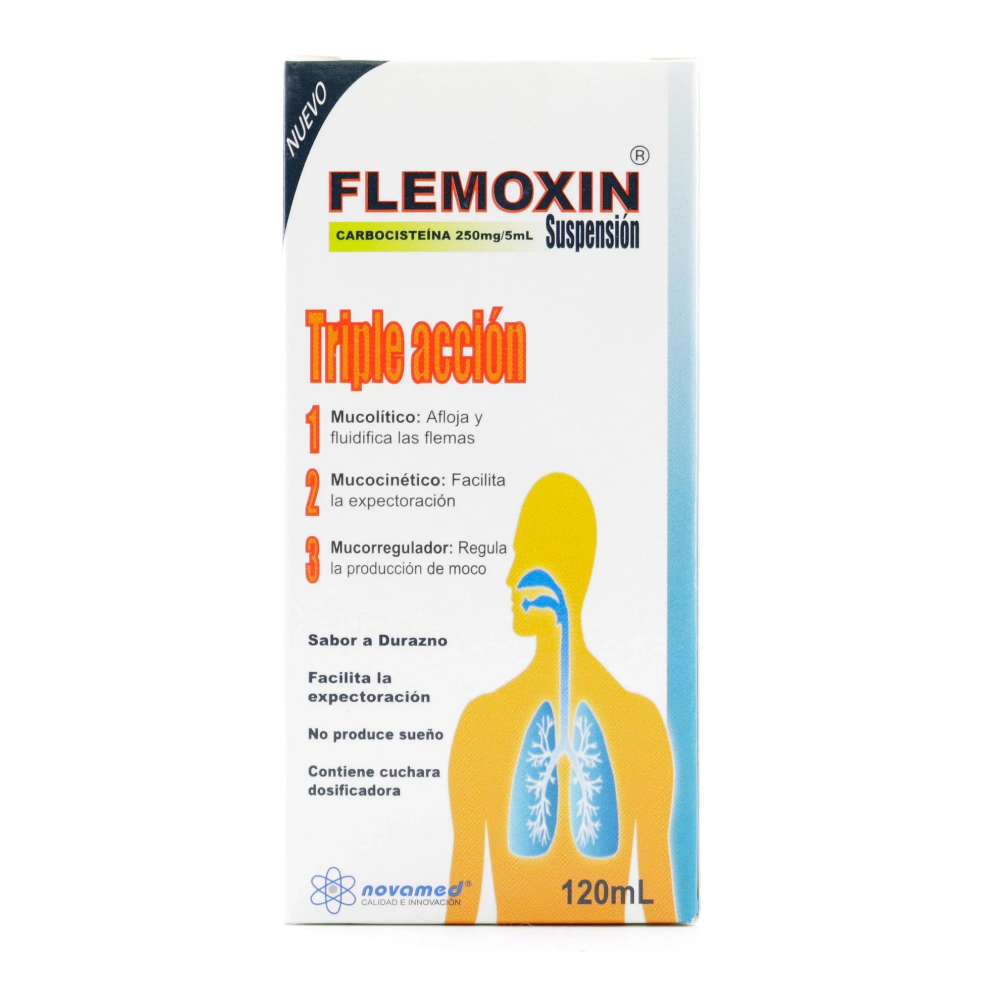 Flemoxin 250mg/5ml 120ml