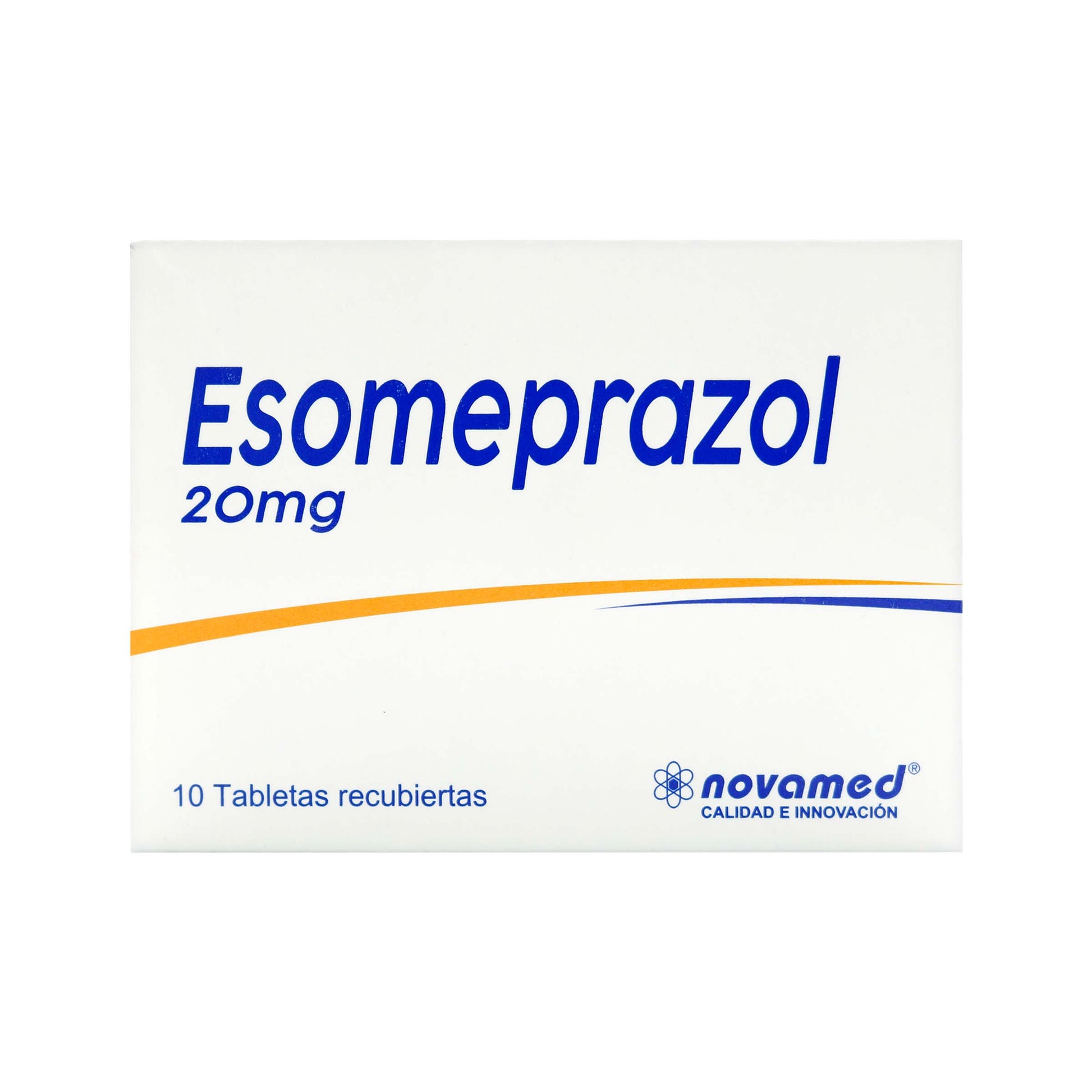 Esomeprazol 20 mg 10 Tabletas Novamed S.a.