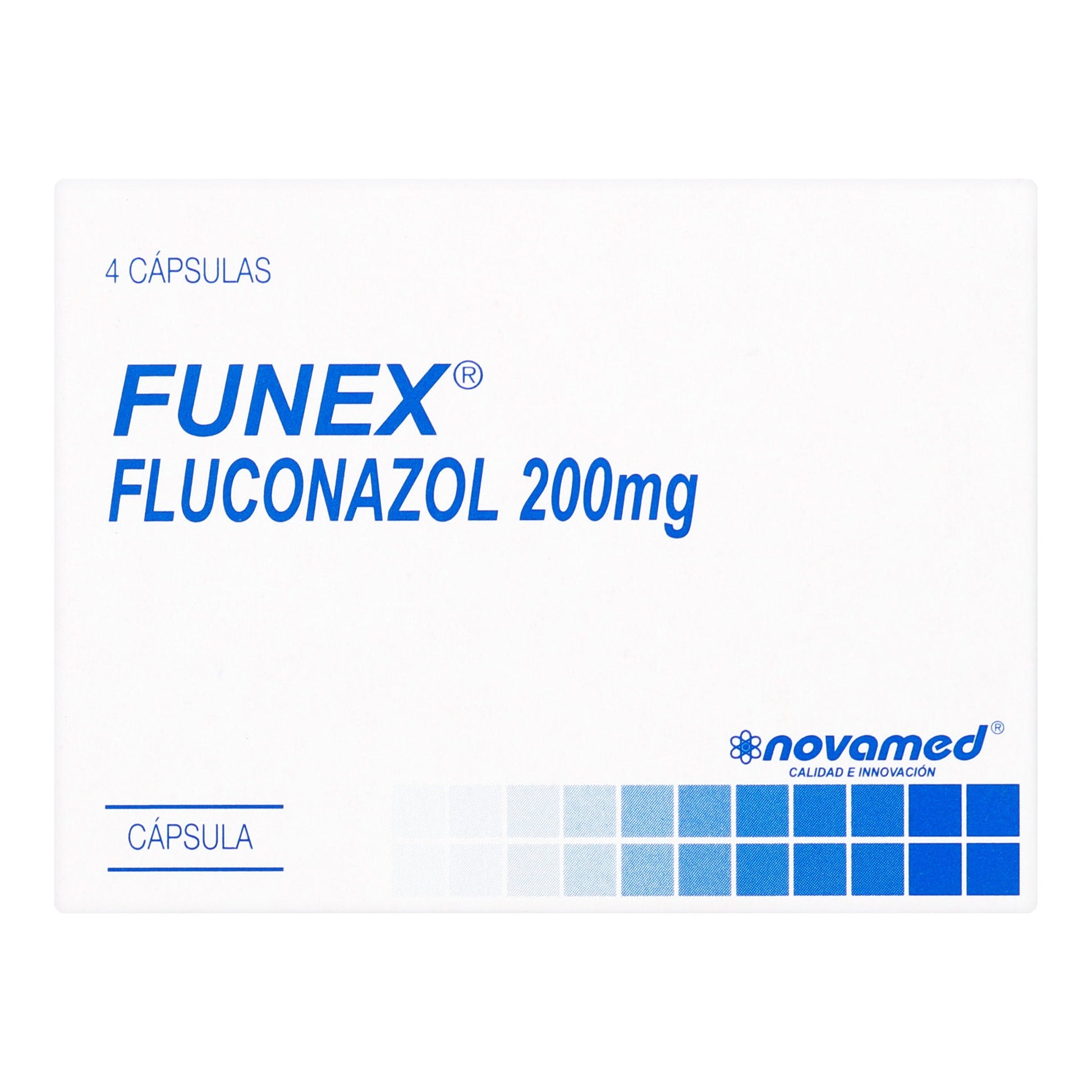 Funex 200 mg 4 Cápsulas