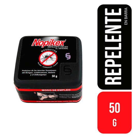 Repelente Nopikex Barra 50 gr