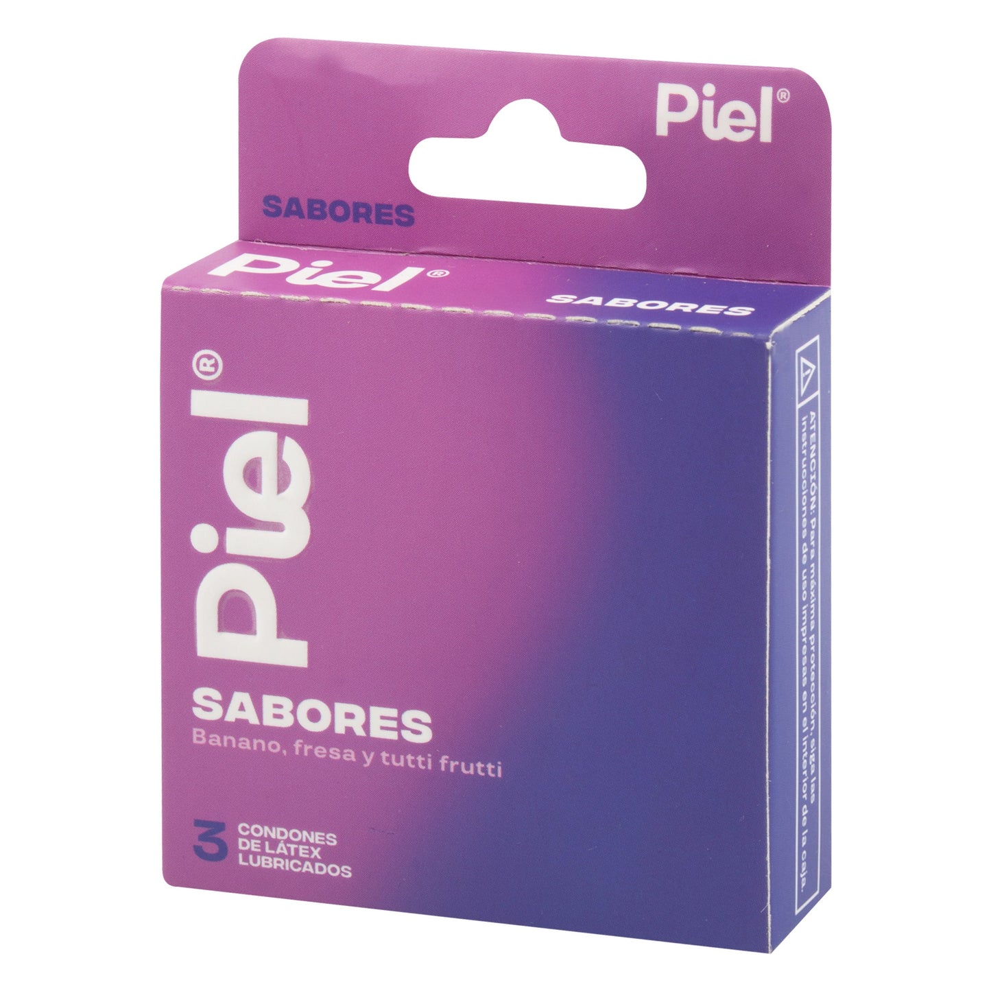Preservativo/CONDON Piel Sabores 3 Uds
