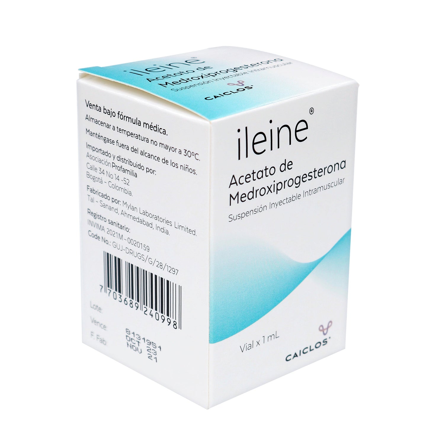 Ileine 150 mg Acetato De Medroxiprogesta